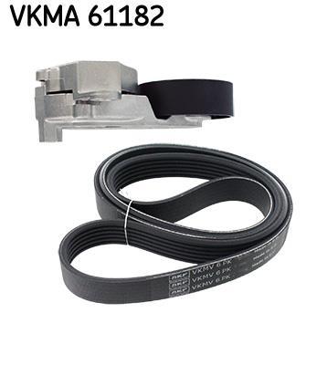 Kit de courroie d'accessoire (Courroie d’alternateur) SKF VKMA 61182